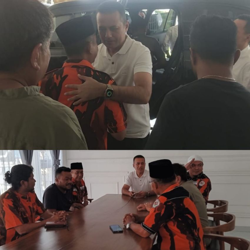Ketua MPC Pemuda Pancasila Padangsidimpuan Sambut Kunker Plt Ketua MPW Sumut Ijeck