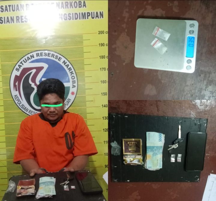 Operasi Malam Satresnarkoba Padangsidimpuan Berhasil Gagalkan Transaksi Narkoba