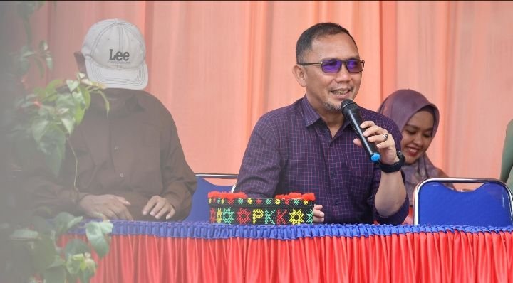 Bupati Dolly Pasaribu Berharap Aek Gunung Tapsel Jadi Juara Lomba Desa Tingkat Provsu