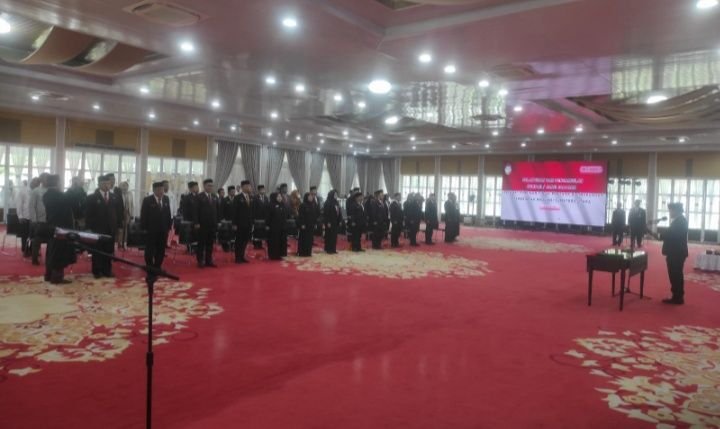Rotasi 13 Pejabat Eselon II di Pemprovsu, Ini Pesan Pj Gubsu Hassanudin