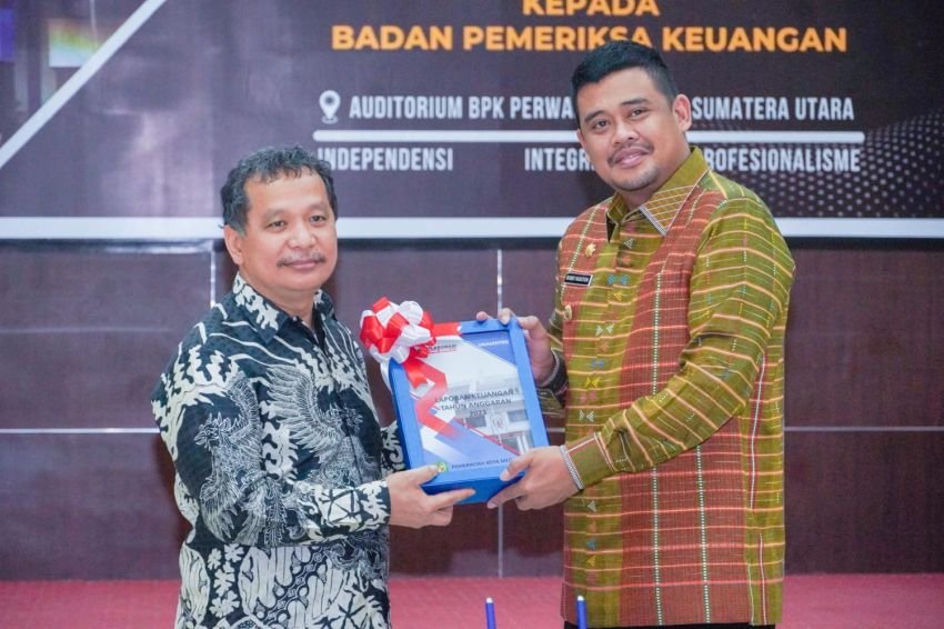 BPK Apresiasi Pemko Medan Serahkan LKPD Unaudited TA 2023 Tepat Waktu