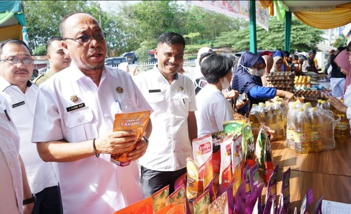 Bupati Asahan Buka Gerakan Pangan Murah