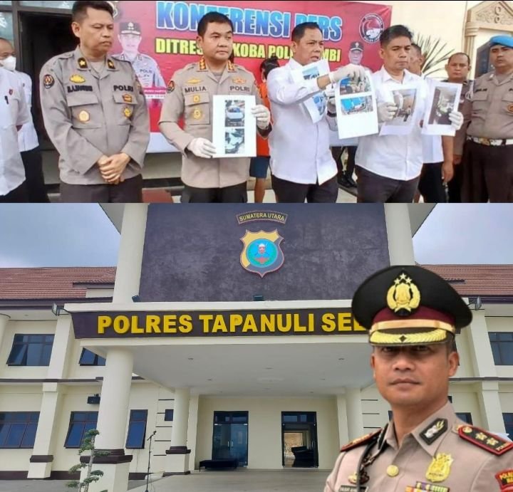 Polres Tapsel Kecolongan! 10 Kg Sabu Jaringan Internasional dengan Nilai Puluhan Miliar Lolos ke Jambi