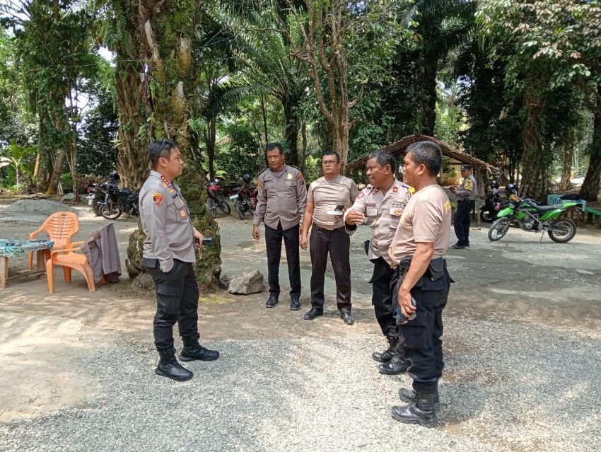 Kapolresta Deli Serdang Cek dan Pantau Langsung Keamanan Pada Pembangunan Bendungan Lau Simeme
