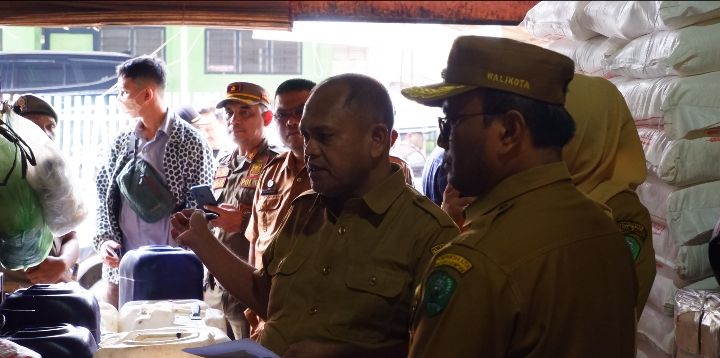 Pj. Walikota Padangsidimpuan Pimpin Monitoring Harga di Bulan Ramadhan