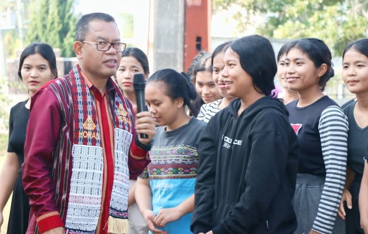 Bupati Toba Berbagi Dua Trik Ini Dengan Mahasiswa STIKES Arjuna