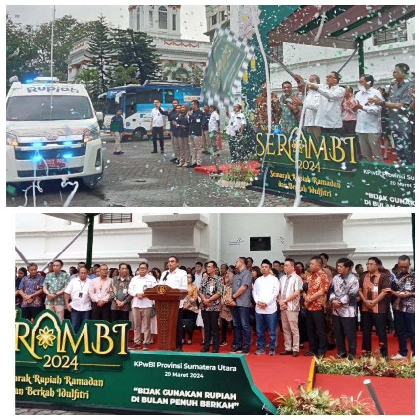 Kick Off  SERAMBI 2024, di Bank Indonesia Sumut Siapkan Rp7,2 Triliun  untuk Ramadan dan Idul Fitri
