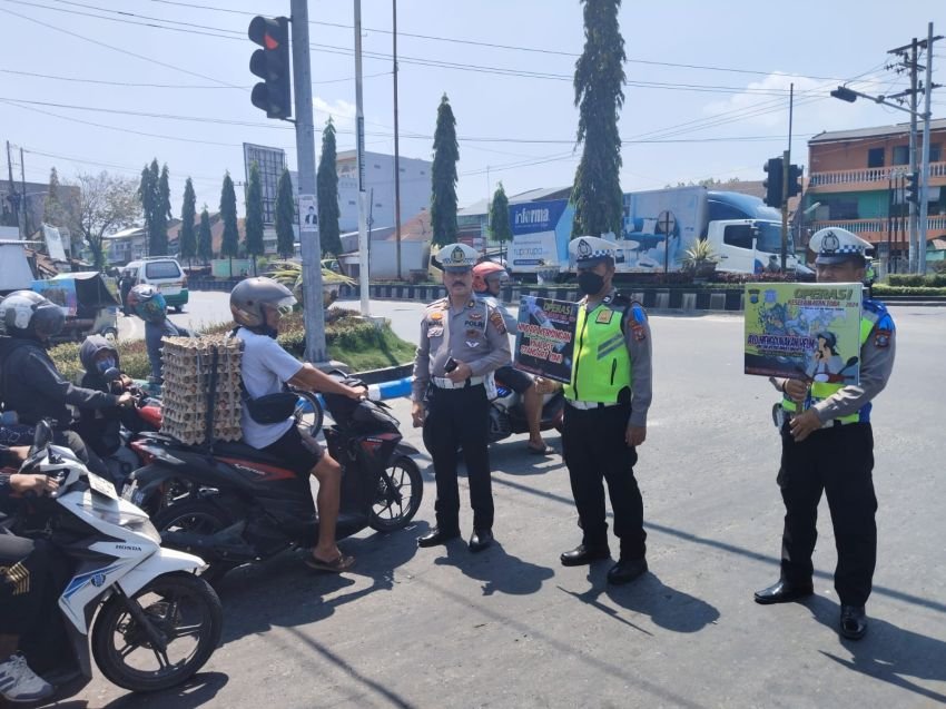 Sat Lantas Polresta Deli Serdang Gelar Kampanye Tertib Berlalulintas