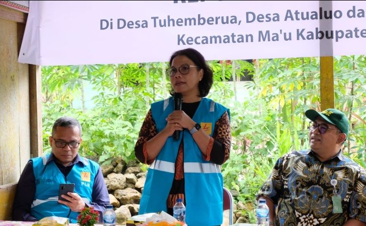 PLN Bersama Kementerian Keuangan Tinjau Lokasi Listrik Desa di Kepulauan Nias