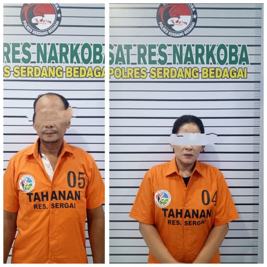 Pengedar Sabu Kakak Beradik Di Sergai Kompak Lebaran Di Sel