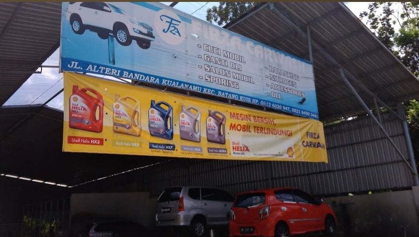 Firza Car Wash Di Jalan Alteri Kualanamu Diduga Tidak Memiliki IPAL, DLH Deliserdang Diminta Bertindak