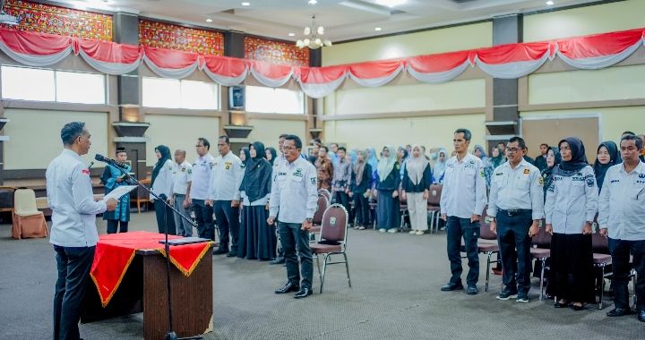 Sebanyak 21 Orang Pejabat Struktural Dilantik dan Diambil Sumpahnya.