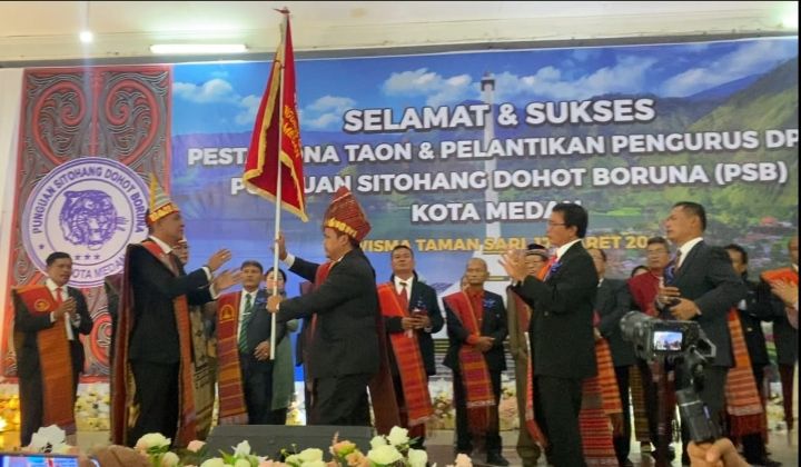 Pesta Bona Taon & Pelantikan Pengurus DPC Punguan Sitohang & Boruna  (PSB) Kota Medan