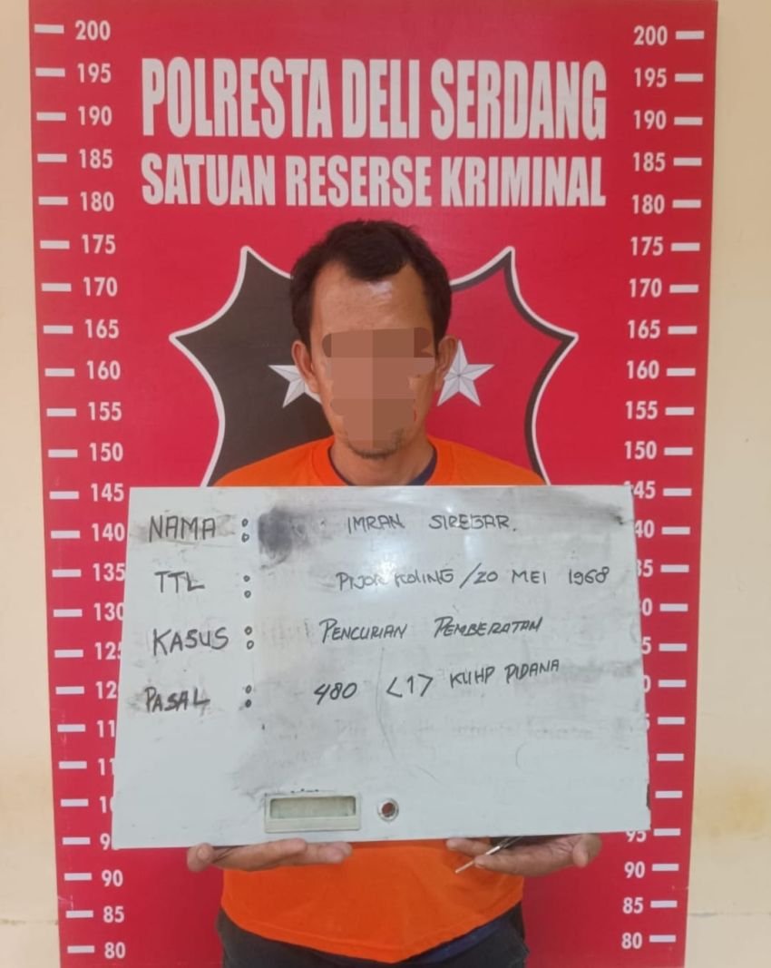 Tim Jatanras Polresta Deli Serdang Berhasil Tangkap Pelaku Pencurian Pemberatan