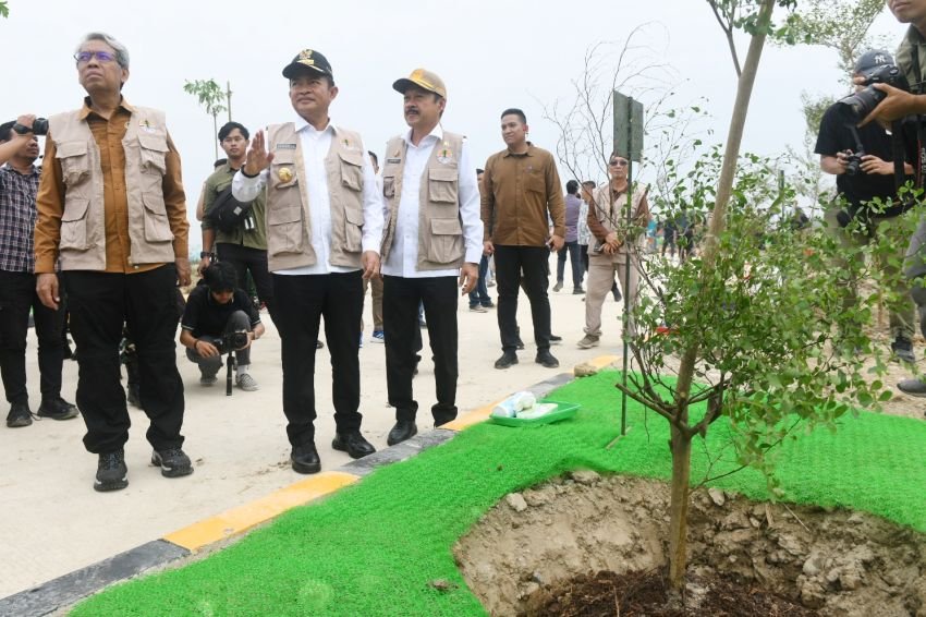 Penanaman Pohon Serentak, Sumut Pilih Kawasan Sport Centre, Pj Gubernur: Agar Lebih Indah, Hijau dan Sejuk