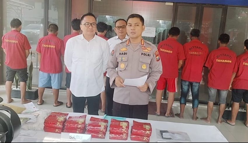 Polda Sumut Kembali Gagalkan Peredaran Narkoba Jaringan Malaysia - Sumut , Ini Barang Bukti Narkotika Yang Disita