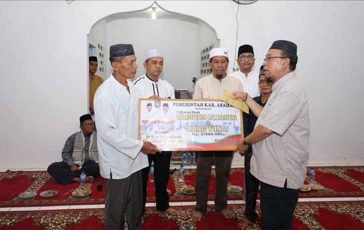 Sekda Asahan Pimpin Tim Safari Ramadhan Kunjungi Desa Tanjung Asri