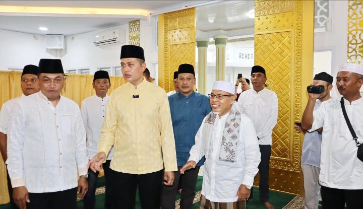 Peresmian Masjid Al Musannif Annas Kodim 0212/Ts Padangsidimpuan