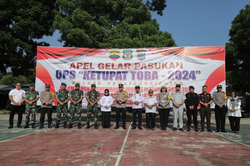 Wali Kota Hadiri Apel Pasukan Operasi Ketupat Toba dalam Rangka Pengamanan Idul Fitri 1445 H