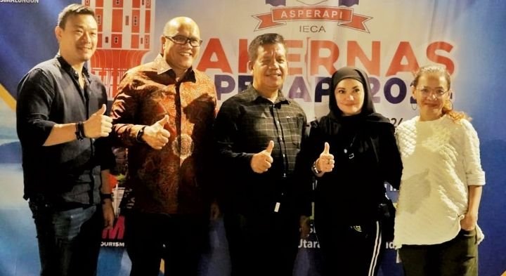 Hadiri Rakernas ASPERAPI, Bupati Simalungun Perkenalkan Danau Toba Parapat Sebagai MICE