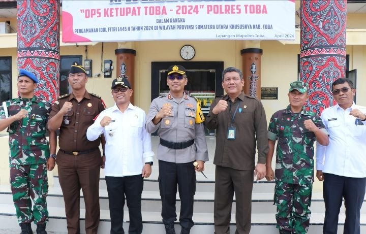 Apel Gelar Pasukan Operasi Ketupat Toba 2024, Siap Sambut Pemudik dan Wisatawan