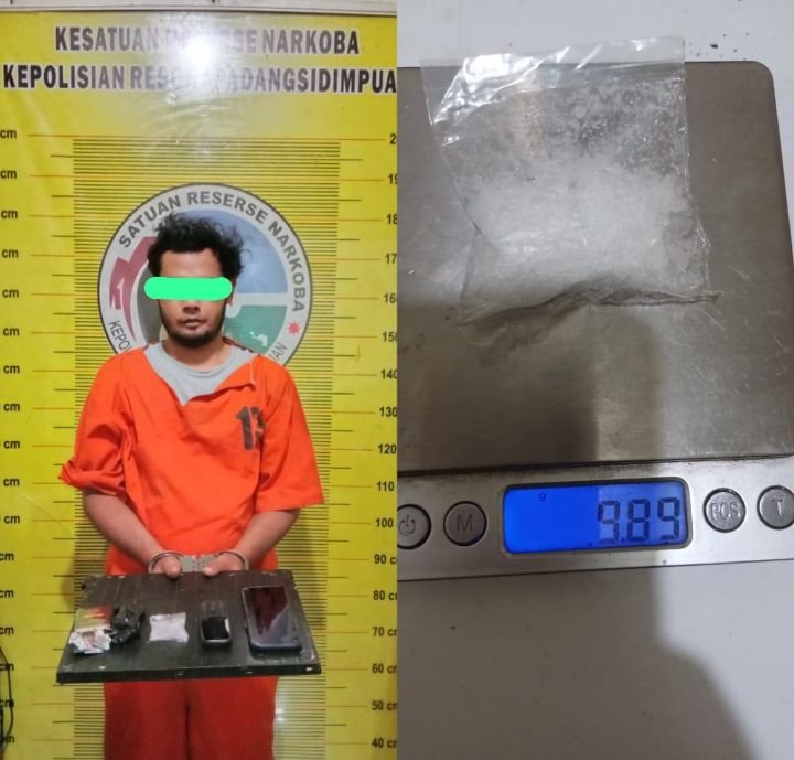 Tim Opsnal Satresnarkoba Polres Padangsidimpuan Bekuk Residivis, AKBP Dudung Setyawan beri Keterangan