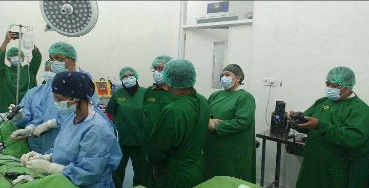 Layanan Bedah Laparoskopi Diresmikan di RSUD Porsea
