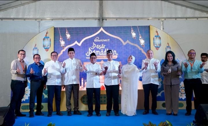 Dukung UMKM, Bank Sumut Hadirkan Pasar Ramadhan 1445H