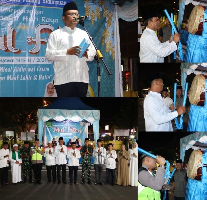 Meriahnya Malam Takbiran di Padangsidimpuan, Suasana Kebahagiaan dalam Merayakan Idul Fitri 1445 H