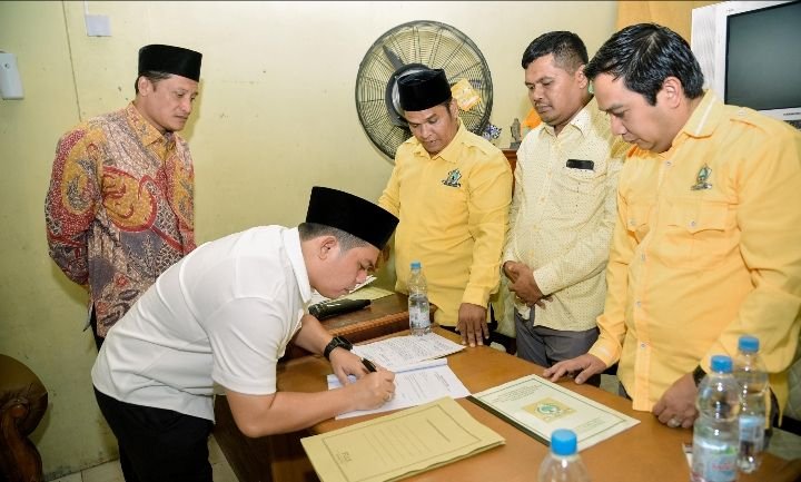 Daftar ke Golkar, Putra Mahkota - Achmad Fauzan Komit Majukan Padanglawas