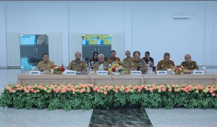 Bupati Asahan Buka Rakorpem Bulan April 2024