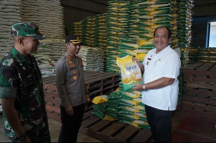 Jelang Hari Raya Idul Fitri, Wakil Bupati Bersama Forkopimda Asahan Laksanakan Sidak Pasar