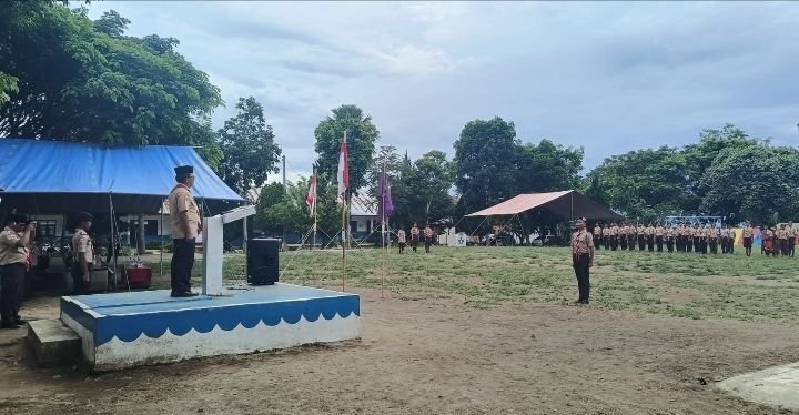 Disdikpora Toba Laksanakan Kemah Bakti Pramuka  Penggalang Penggerak