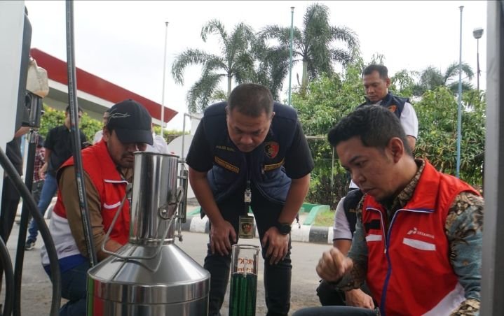 Polda Sumut dan Pertamina Patra Niaga Regional Sumbagut Lakukan Pengecekan SPBU di Medan