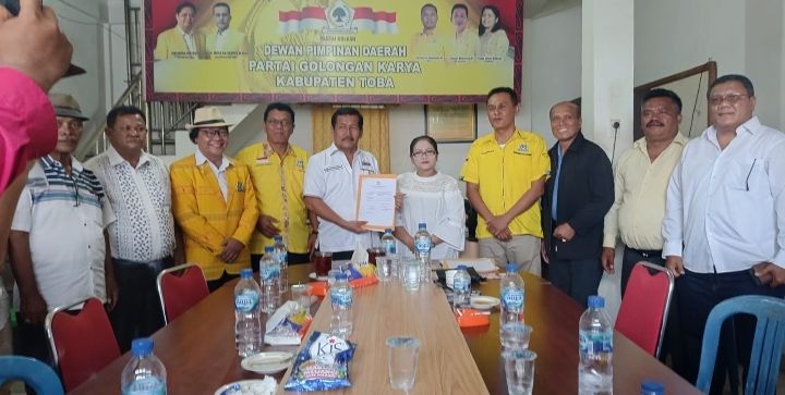 Pertanian, Pendidikan dan Pariwisata Prioritas Bacabup Toba Thurman SM Hutapea