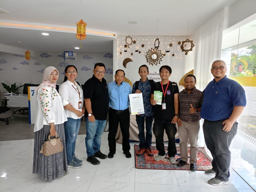 Anggota PFI Medan Sutanta Aditya Resmi Memiliki Rumah Subsidi, Developer Berjanji Siap Wujudkan Mimpi Jurnalis