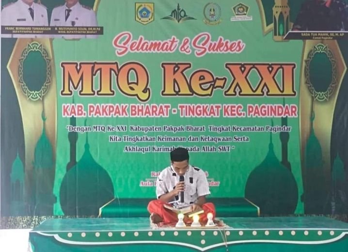Kecamatan Pagindar Laksanakan MTQ Ke XXI Tahun 2024