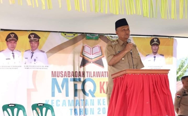 MTQ Kecamatan Kerajaan Ke XXI Resmi Di Buka Oleh Wakil Bupati Pakpak Bharat