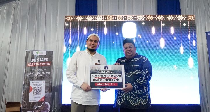 RSU Sufina Aziz Medan Salurkan Donasi Palestina di Bulan Ramadan