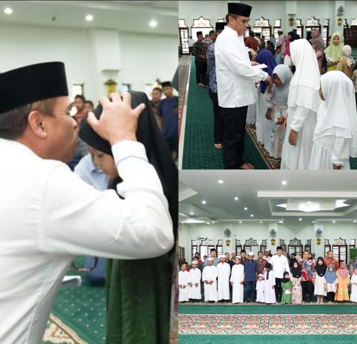 Bupati Madina Santuni Anak Yatim-Piatu Kecamatan Panyabungan,