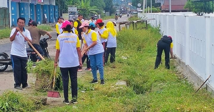 ASN Pemkab Simalungun, Forkopimda dan Masyarakat Kecamatan Bandar Marharoan Bolon