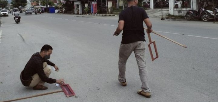 DPKUKM Kota Solok Melakukan Penertiban Lokasi Pedagang Musiman