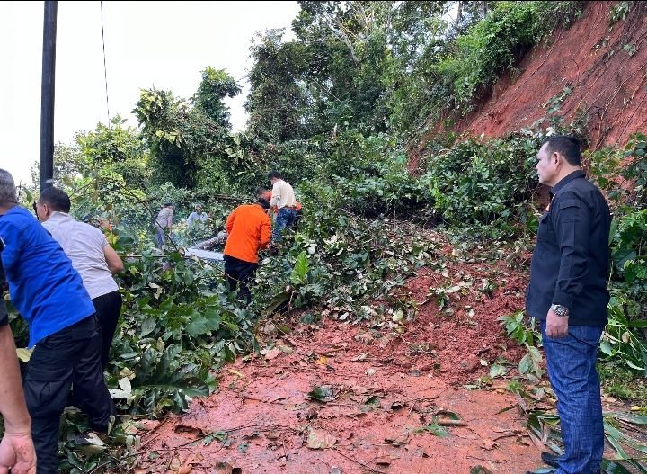 Longsor Hantam Nagari Singkarak, Alat Berat Diturunkan