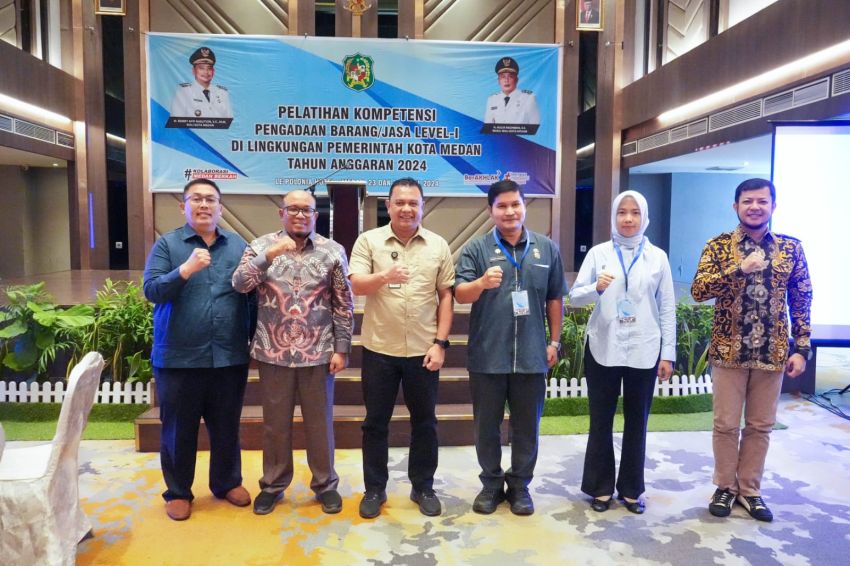 Bobby Nasution Harapkan Pelatihan Kompotensi Pengadaan Barang/Jasa Level-1 Lahirkan SDM Kompeten