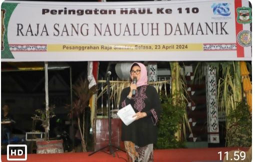 Dalam Rangka Hari ke 153 Kota PematangSiantar Walikota menghadiri Peringatan Haul ke-110 Raja Sang Naualuh Damanik