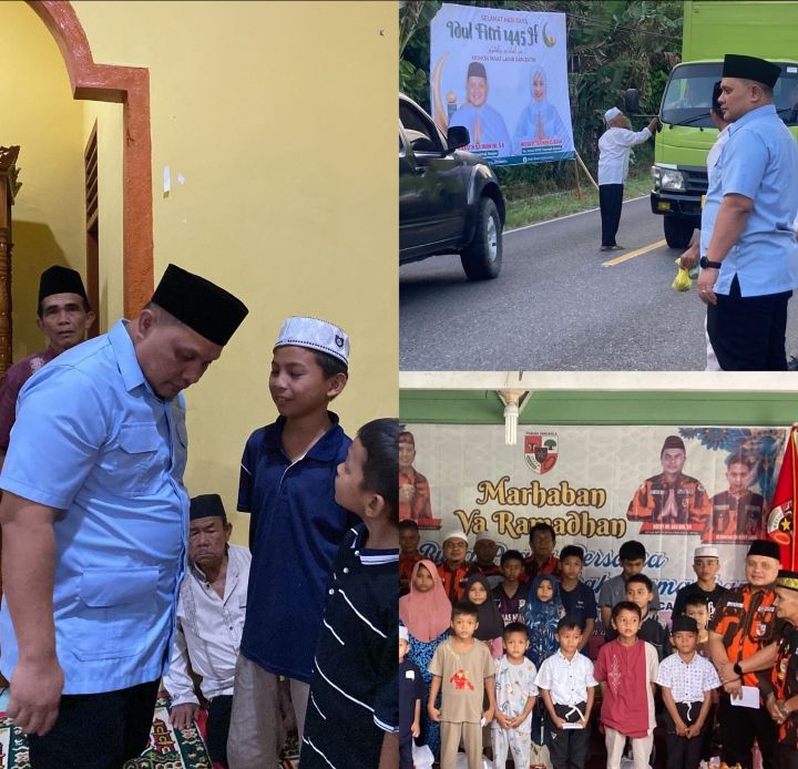 Safari Ramadhan Ketua DPRD Basith Dalimunthe Bagikan Takjil, Perkuat Silaturahmi sekaligus Buka Bersama Anak Yatim di Tapsel