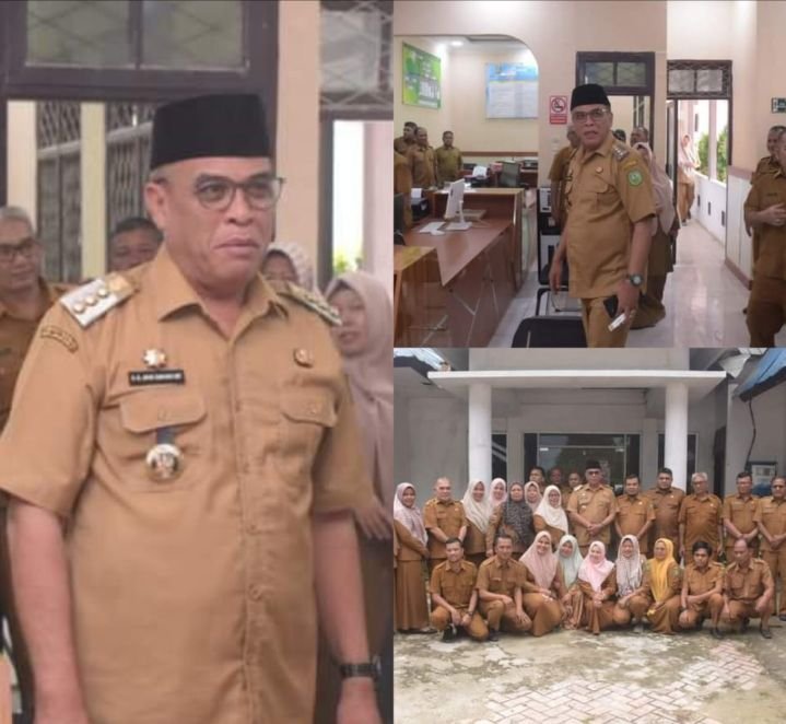 Bupati Madina Sidak Hari Pertama Kerja Pasca Libur Cuti Lebaran