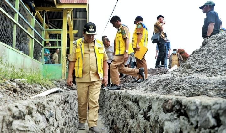 Bupati Simalungun Tinjau Pembangunan Peningkatan Jalan di Kecamatan Dolok Silou