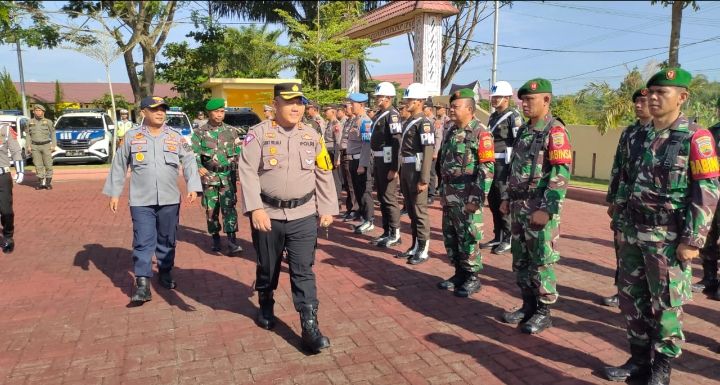 Polres Simalungun Gelar Pasukan Operasi Ketupat Toba 2024 untuk Amankan Idul Fitri