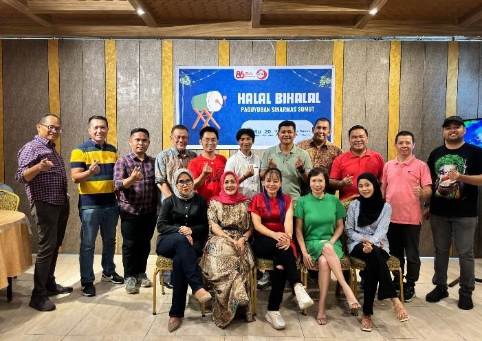 Paguyuban Sinarmas Sumut (PSM) Wilayah Sumut Menggelar Halalbihalal